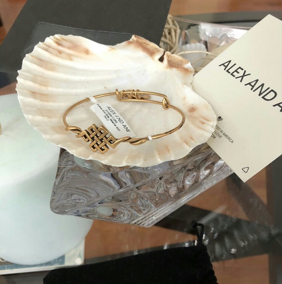 Alex and Ani "Endless Knot" Bangle - Picture 3 of 5